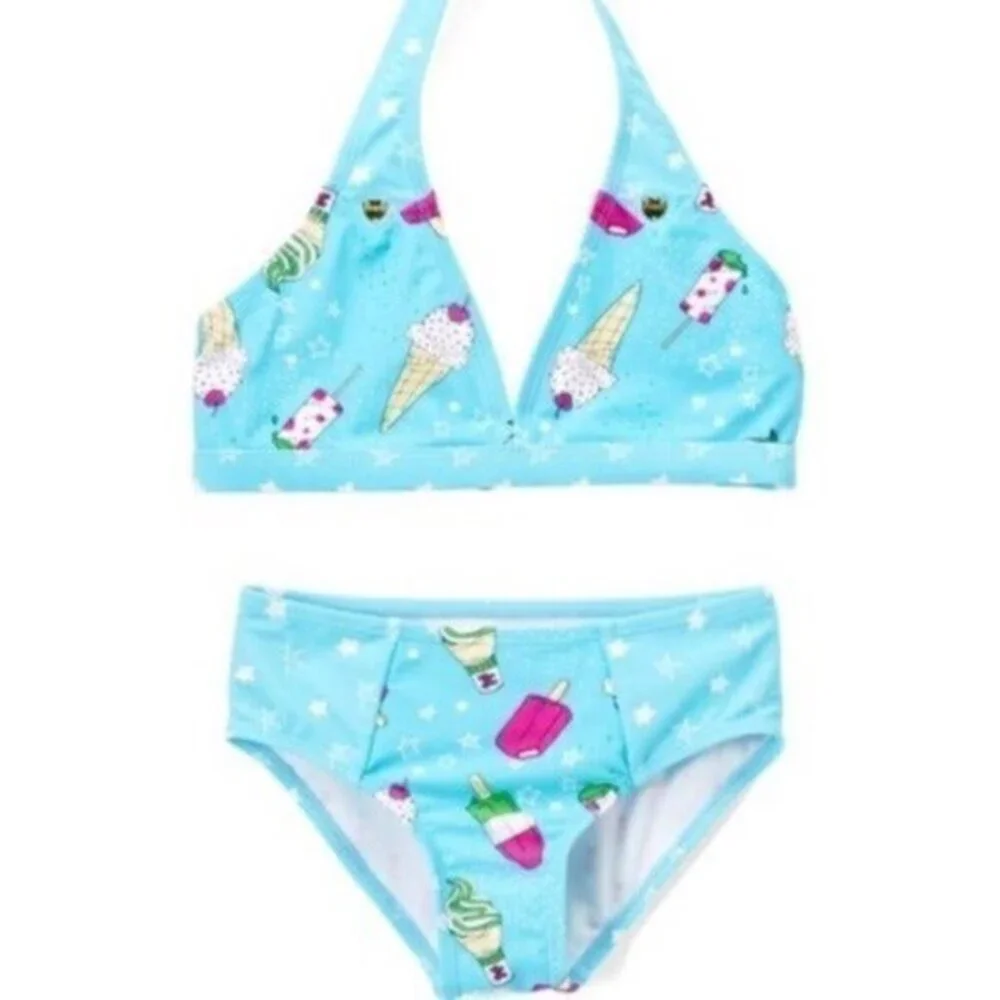 Juicy Couture Girls Bikini I’ve Cream Print NWT